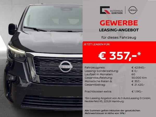 Nissan Primastar Kombi9 TEKNA Autom.170PS Winter/Design/2ST/HK/L1H1