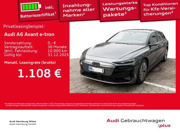Audi A6 e-tron A6 Avant e-tron performance 21"Zoll B&O Audi A6 e-tron A6 Avant e-tron performance 21"Zoll B&O