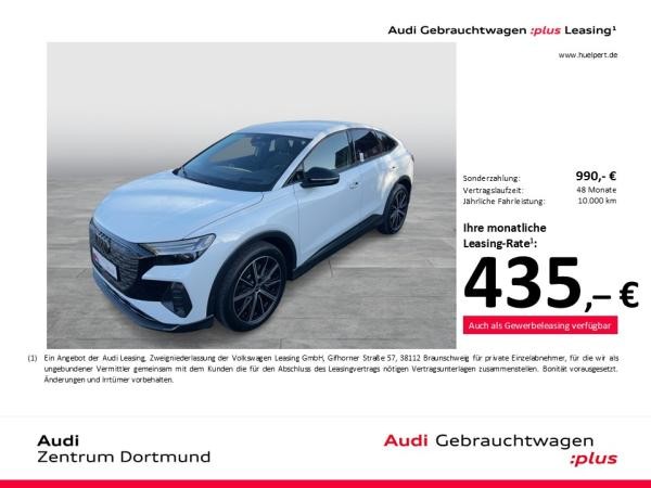 Audi Q4 e-tron Sportback 45 BLACKPAK AHK 20Z