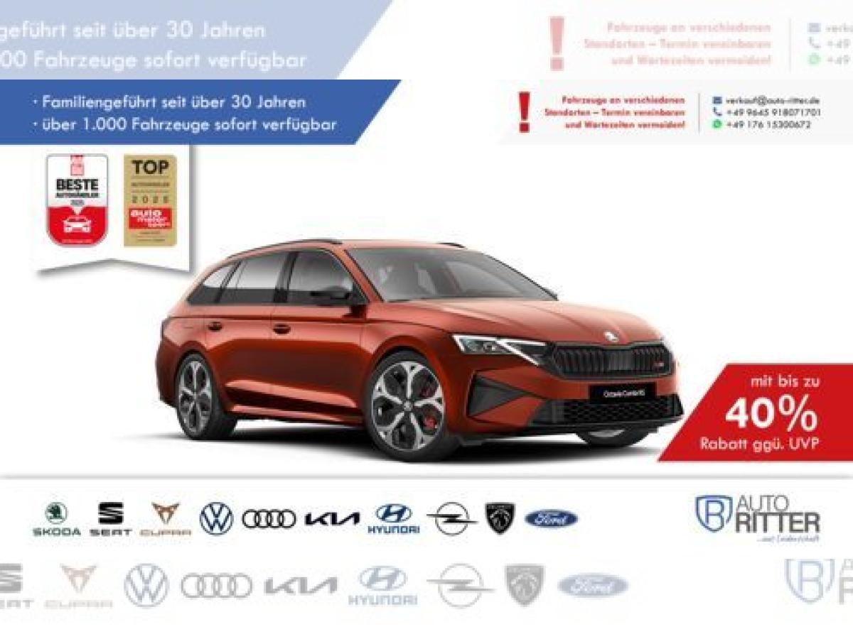 Skoda Octavia Combi RS 2.0 TSI 7-Gang-DSG