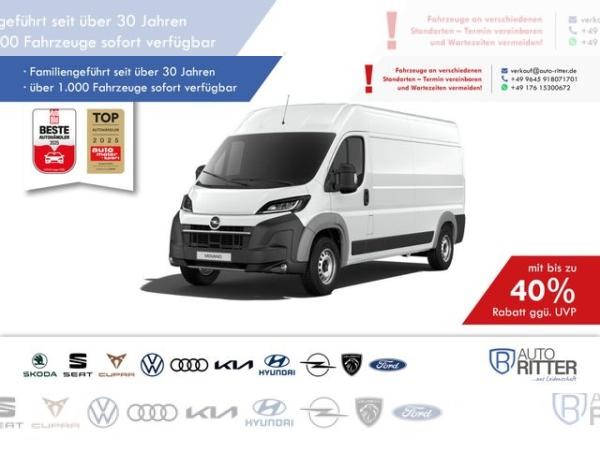 Opel Movano Cargo Kastenwagen verblecht L3H2 3.5t verstärkt 2.2 BlueHDi140 6-Gang Frontantrieb