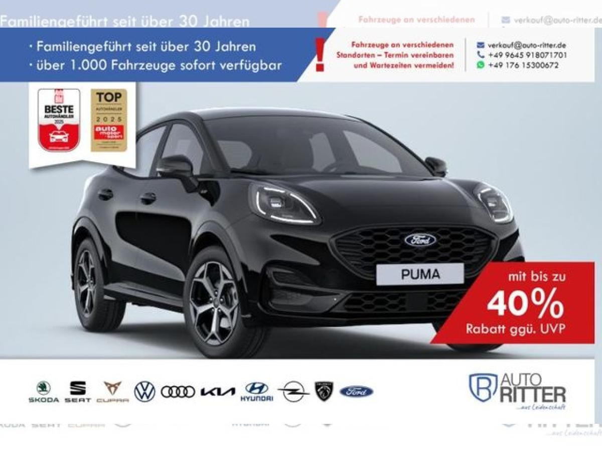 Ford Puma ST-Line 1.0 EcoBoost Hybrid 7-Gang-Automatik