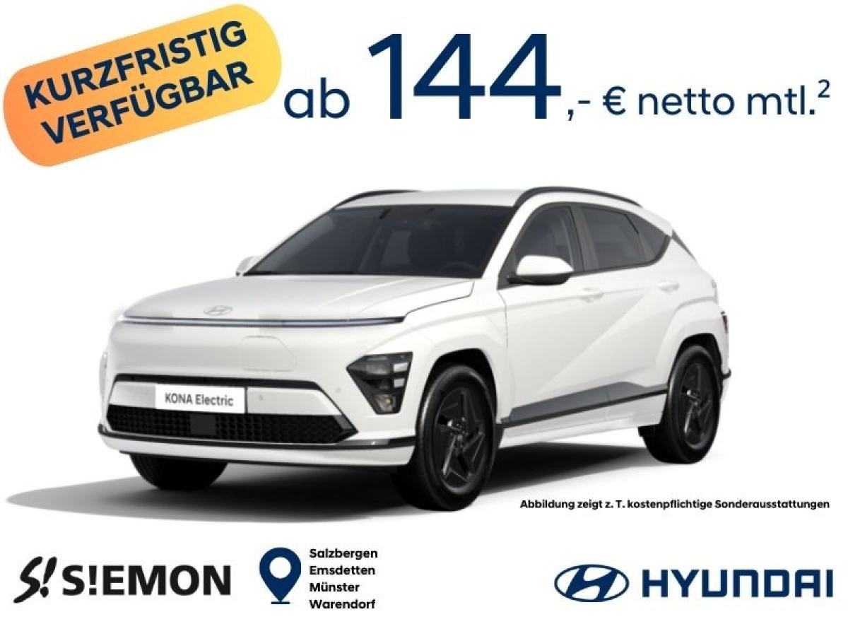 Hyundai KONA Elektro Trend ⚡ MY 25 ⚡ 48,4kWh ⚡ 115 kW ⚡ kurzfristig verfügbar ⚡ Gewerbekundenangebot