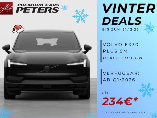 Volvo EX30 Single Motor Plus Black Edition | VINTER-DEALS | Gewerbeleasing