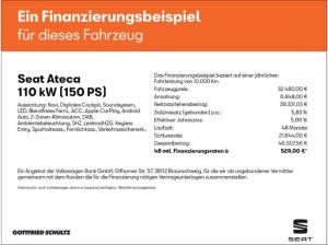 Seat Ateca STYLE EDITION 2.0 TDI 150 PS DSG Vorführwagen  (Neuss)