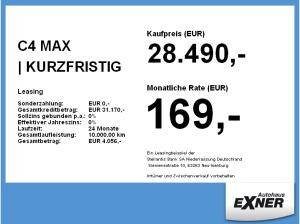 Citroën C4 MAX | KURZFRISTIG VERFÜGBAR | Privat