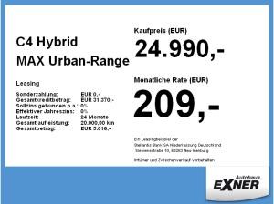 Citroën C4 Hybrid MAX **SONDERANGEBOT**