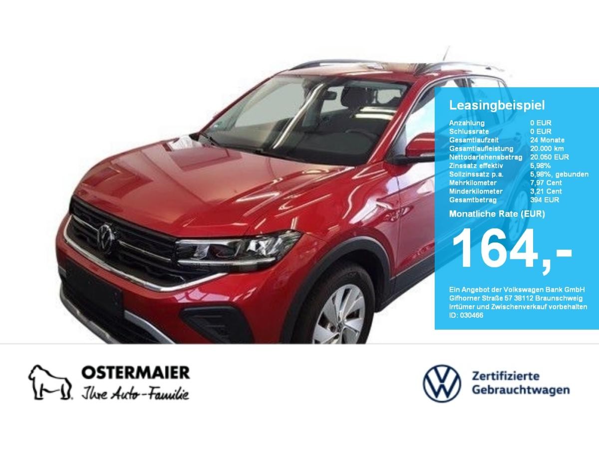 Volkswagen T-Cross LIFE 1.0TSI NAVI.LED.SHZG.IQ-DRIVE.ACC.5JG