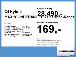 Citroën C4 Hybrid MAX**SONDERANGEBOT** LED+Navi+SHZ+360