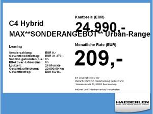 Citroën C4 Hybrid MAX**SONDERANGEBOT** LED+Navi+SHZ+360