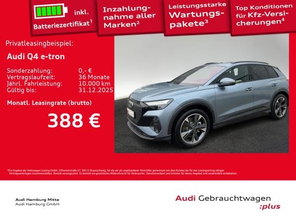 Audi Q4 e-tron 45 Waermepumpe AHK Kamera