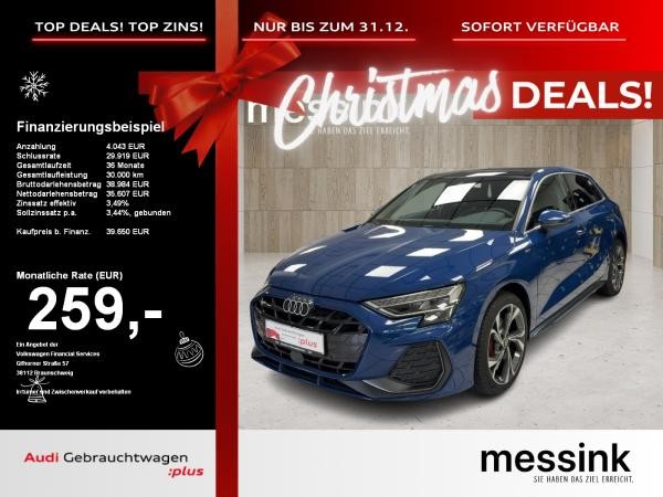 Audi A3 Sportback S-line*Leder*KAMERA*PanoDach*LED*ACC*