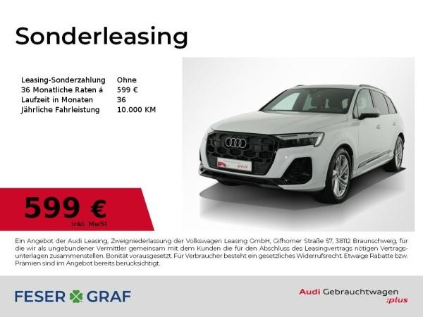 Audi Q7 45 TDI S line Ext/Maxtri/Pano/HuD/Luft/Air/AH