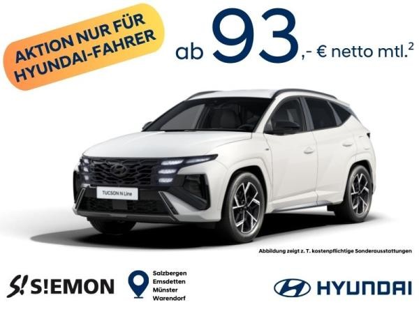 Hyundai TUCSON N-Line ✔️ Aktion nur für HYUNDAI-Fahrer ✔️ 1.6 T-GDI ✔️ MY26 ✔️ Allradantrieb ✔️ Gewerbekunden