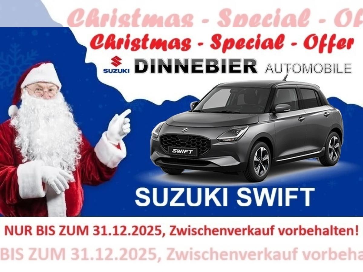 Suzuki Swift "Comfort Plus -Christmas" inkl. Allwetterreifen und Automatikgetriebe