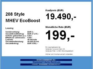 Peugeot 208 Style MHEV **Gewerbeknaller**