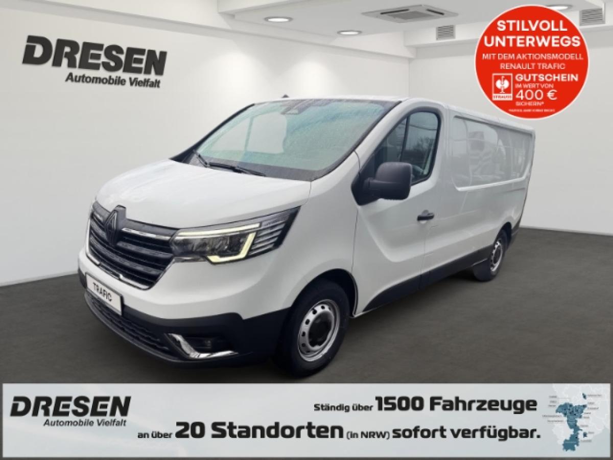 Renault Trafic 🚀2️⃣0️⃣2️⃣6️⃣-Handwerker-DEAL🚀Kasten Komfort L2H1 3,1t Blue dCi 150 *AHK,KAMERA,GjR*