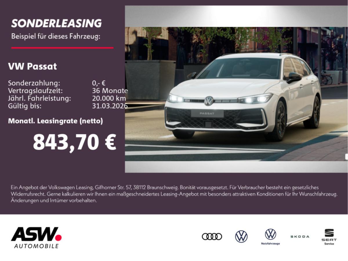 Volkswagen Passat R-Line 2.0 TDI SCR DSG 👷🏻♂️💼Gewerbe💼👷🏻♂️‼️kurzfristig verfügbar‼️❄️WR inkl.