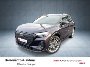 Audi Q4 e-tron S line 45 AHK/Pano/W-Pumpe/Nav/sound/21"/Assist