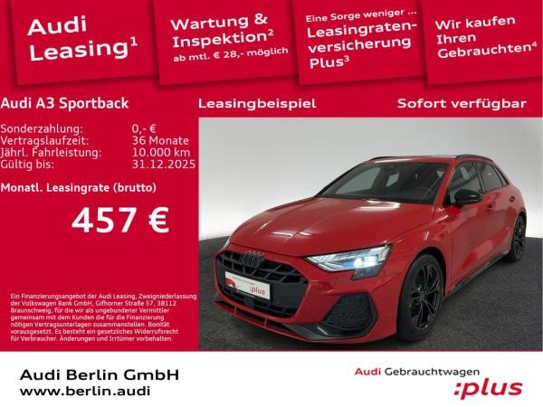 Audi A3 Sportback S line 35 TFSI S tr. AHK LED RFK NAVI HUD