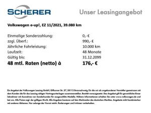 Volkswagen up! e-up! *Active* SHZ R-Kamera Climatronic