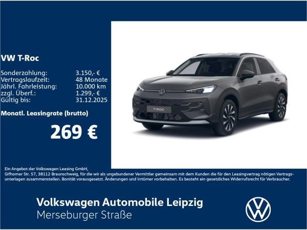 Volkswagen T-Roc Life 1.5 l eTSI DSG*KLIMA*GJR