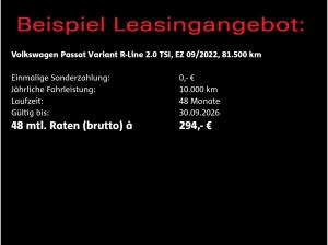 Volkswagen Passat Variant R-Line 2.0 TSI Pano AHK IQ Easy O