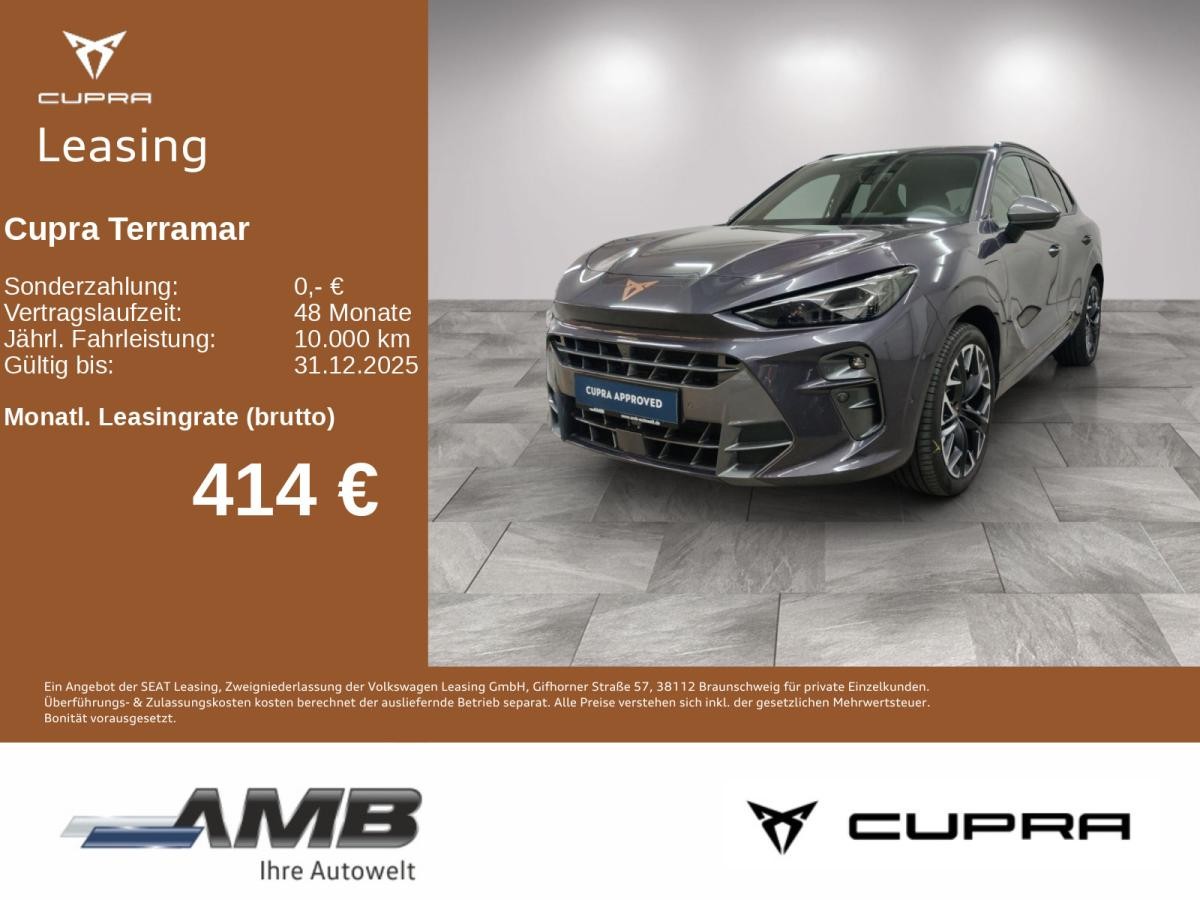 Cupra Terramar VZ e-HYBRID Matrix-Ultra/HuD/360°/4.30Garantie