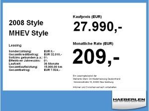 Peugeot 2008 Style MHEV LED+SHZ+KlimaA+PDC+AUT+SpurH