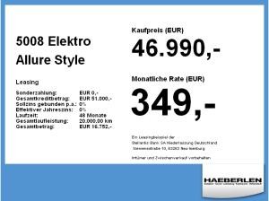 Peugeot 5008 Elektro Allure LED+SHZ+Fernlichtass.+Kam.