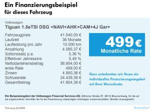 Volkswagen Tiguan 1.5eTSI DSG +NAVI+AHK+CAM+4J Gar+