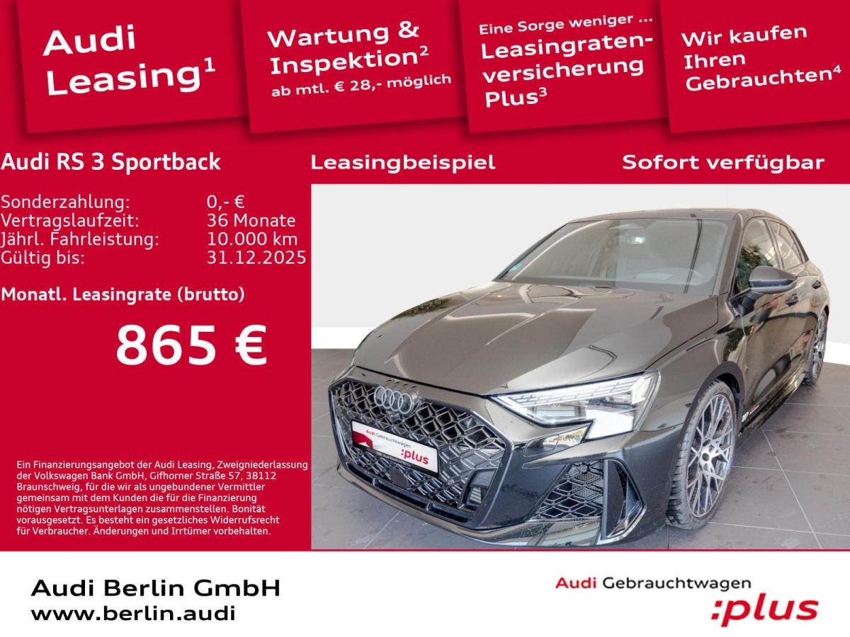 Audi RS3 RS 3 Sportback S tronic