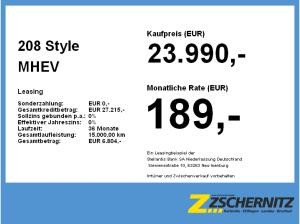 Peugeot 208 Style MHEV