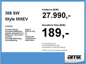 Peugeot 308 SW Style MHEV