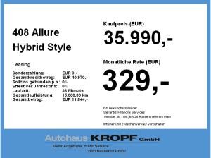 Peugeot 408 Allure Hybrid