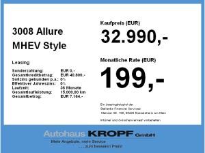 Peugeot 3008 Allure MHEV