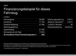 Mercedes-Benz C 200 d Avantgarde Digital-Light Pano Memory AHK