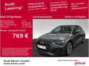 Audi A3 Sportback S line TFSI e S tronic