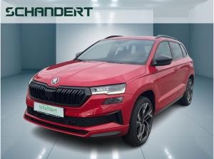 Skoda Karoq 1.5 TSI Sportline DSG Matrix Navi PLA Klimaauto🚀Sofort-Verfügbar🚀Autohaus-Schandert Top-Deal✨
