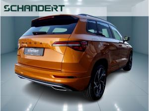 Skoda Karoq 1.5 TSI Sportline DSG Matrix Navi AHK Klimaauto🚀Sofort-Verfügbar🚀Autohaus-Schandert Top-Deal✨