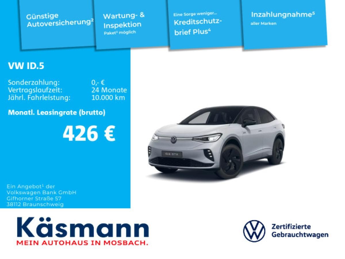 Volkswagen ID.5 GTX 4Motion 340PS VOLLAUSSTATTUNG INKL WINTERRÄDER + GARANTIE