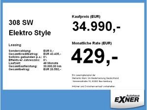 Peugeot 308 SW Elektro Style | FREI KONFIGURIERBAR | Gewerbe
