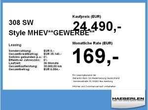 Peugeot 308 SW Style MHEV**GEWERBE** **BESTELLER**