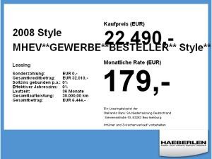 Peugeot 2008 Style MHEV**GEWERBE**BESTELLER** LED+SHZ