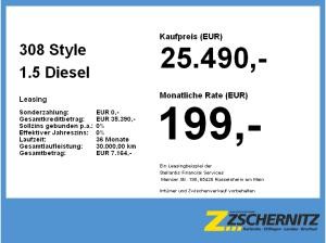 Peugeot 308 Style 1.5 Diesel **Gewerbeknaller**