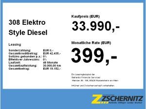 Peugeot 308 Elektro Style **Gewerbeknaller**