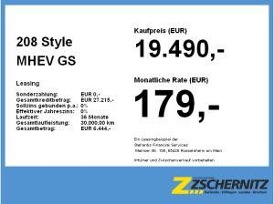 Peugeot 208 Style MHEV **Gewerbeknaller**