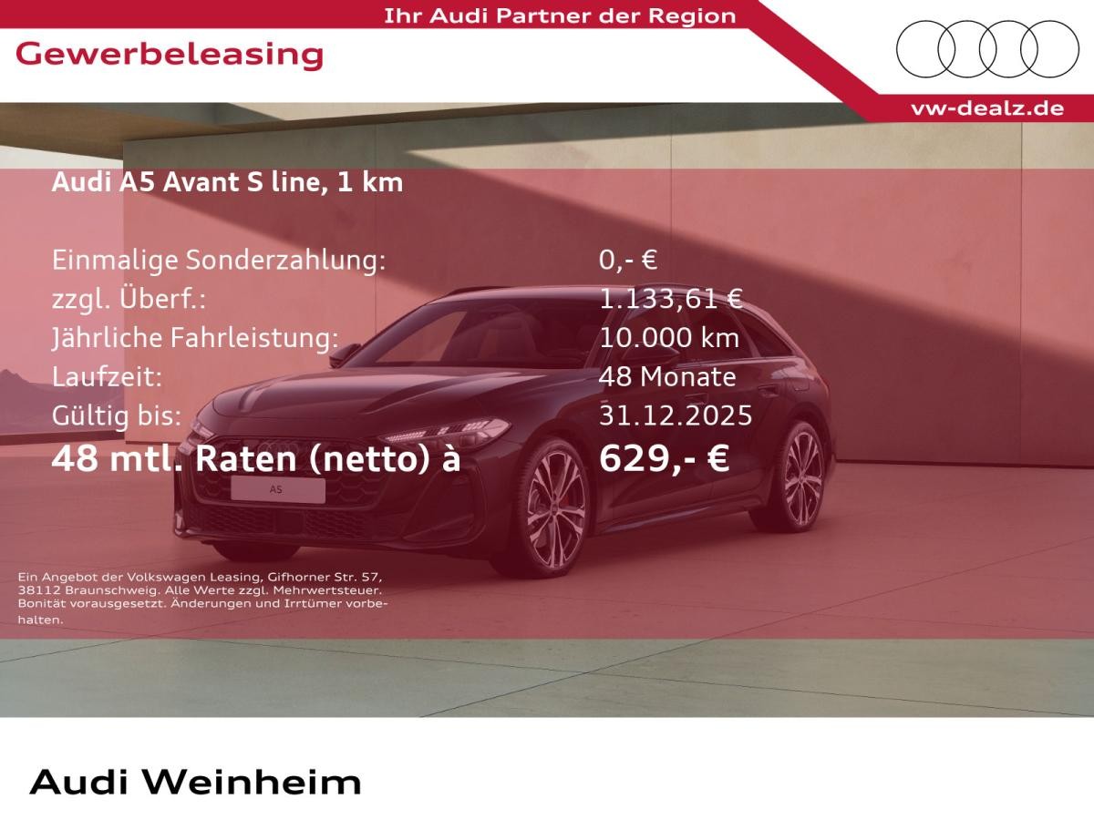 Audi A5 Avant e-hybrid quattro S tronic NAVI AHK LED