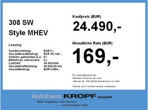 Peugeot 308 SW Style MHEV **Gewerbeknaller**