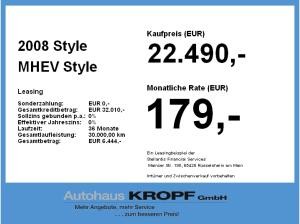 Peugeot 2008 Style MHEV **Gewerbeknaller**